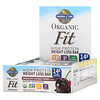 Гарден оф Лайф, Organic Fit, батончик для снижения веса с высоким содержанием протеина, вишня в шоколаде, 12 батончиков, 55 г (1,94 унции)