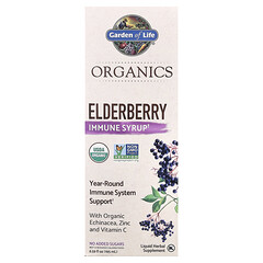 Organics, сироп із бузини для зміцнення імунітету, 195 мл
