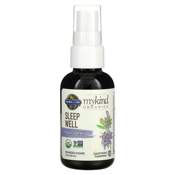 MyKind Organics, Sleep Well, R&R Spray, 2 fl oz (58 ml)