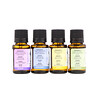 Garden of Life, Organic Essential Oil Starter Pack, Lavender, Peppermint, Lemon, Tea Tree, 4 Bottles, 0.5 fl oz (15 ml) Each