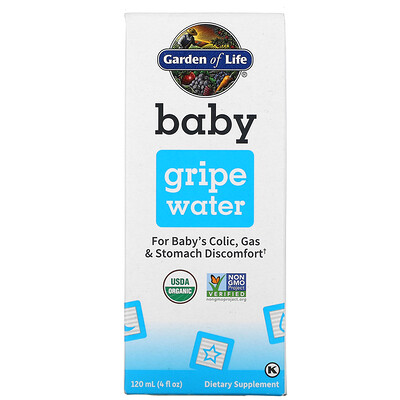 Garden of Life Baby, Gripe Water, 4 fl oz ( 120 ml)