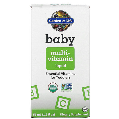 Garden of Life Baby, Multivitamin Liquid, 1.9 fl oz ( 56 ml)