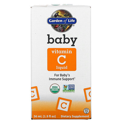Garden of Life Baby, Vitamin C Liquid, 1.9 fl oz ( 56 ml)