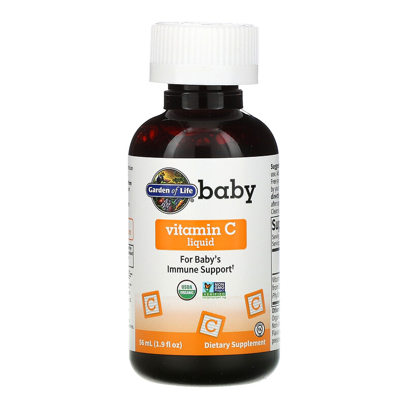 Garden of Life, Baby, Vitamin C Liquid, 1.9 fl oz ( 56 ml) iHerb