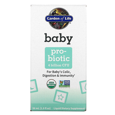 Garden of Life Baby, Probiotic, 4 Billion CFU, 1.9 fl oz ( 56 ml)