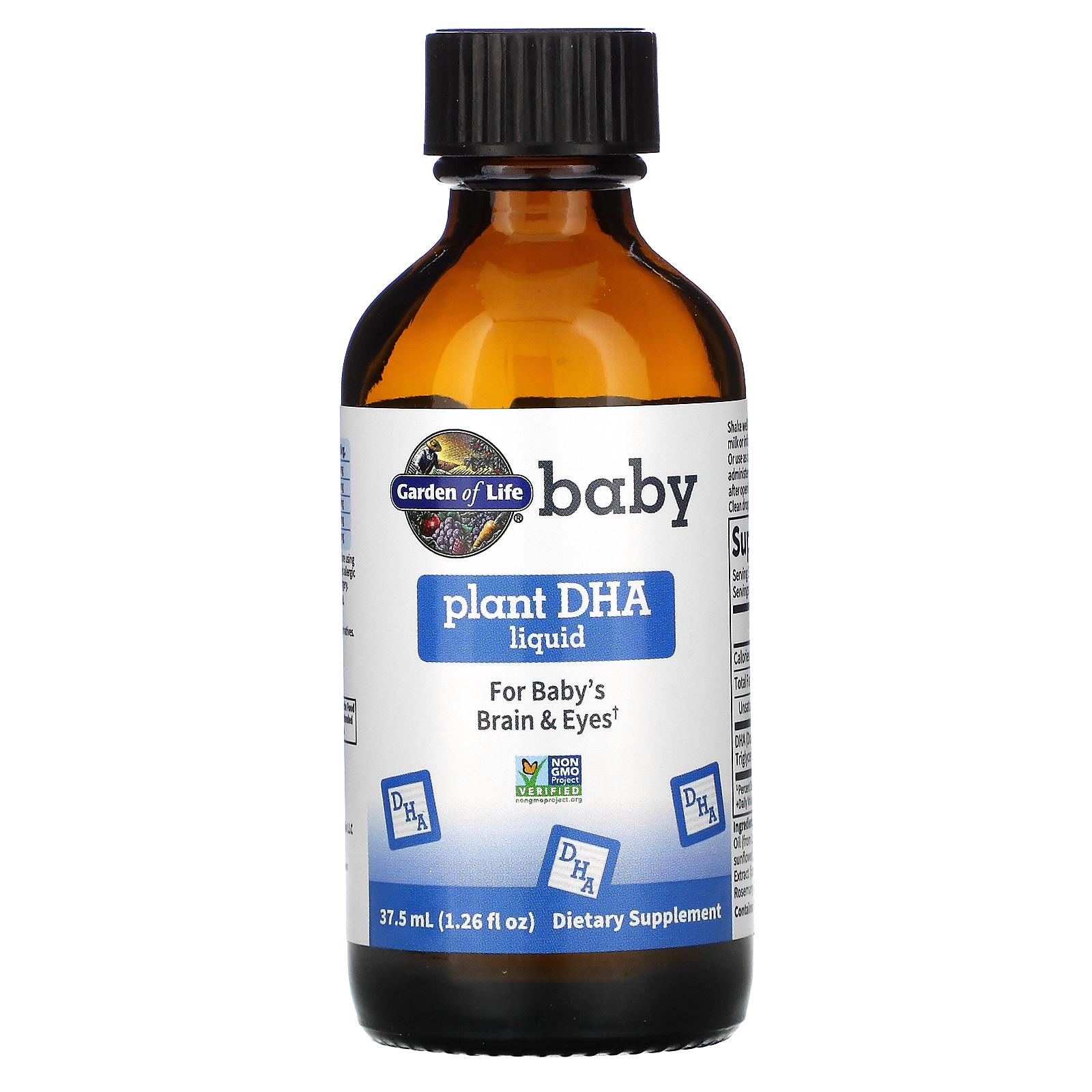 Garden of Life, Baby, Plant DHA Liquid, 1.26 fl oz ( 37.5 ml) iHerb