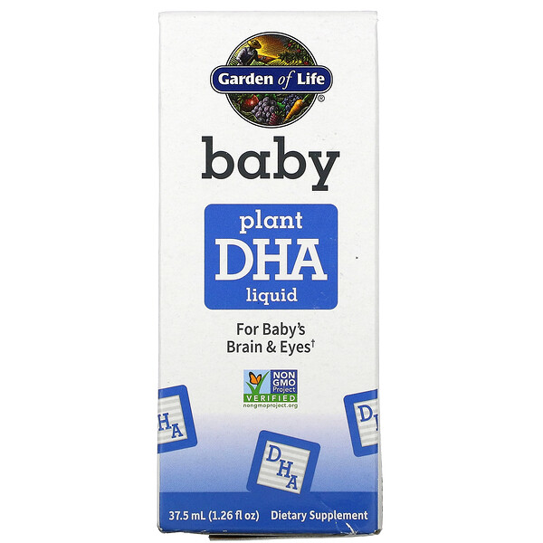 Baby, Plant DHA Liquid, 1.26 fl oz ( 37.5 ml)