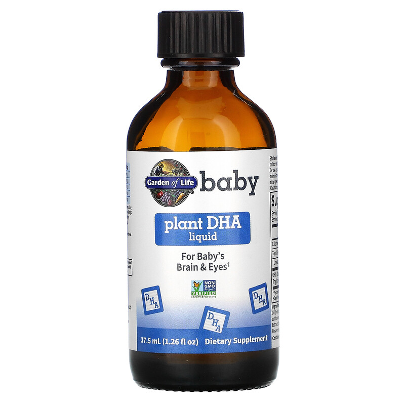 Garden of Life, Baby, Plant DHA Liquid, 1.26 fl oz ( 37.5 ml) iHerb