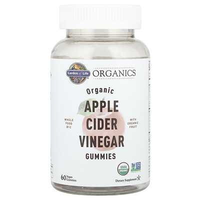 Product Image for Garden of Life, Organic Apple Cider Vinegar Gummies, 60 Vegan Gummies