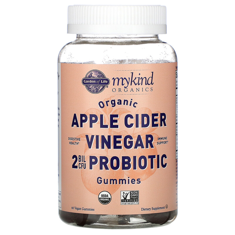 Garden of Life, MyKind Organics, Organic Apple Cider Vinegar Probiotic