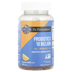 Probiotics, Orange Dream, 10 млрд добавок, 60 жувальних мармеладок