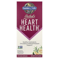 Herbals, здоров’я серця, солодкі цитрусові, 30 веганських капсул