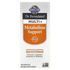 Dr. Multi+, підтримка метаболізму, 30 капсул