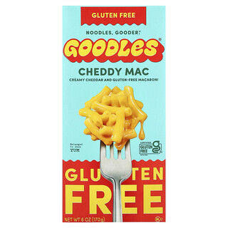 Goodles, Cheddy Mac, Creamy Cheddar and Gluten-Free Macaroni, 6 oz (170 g)