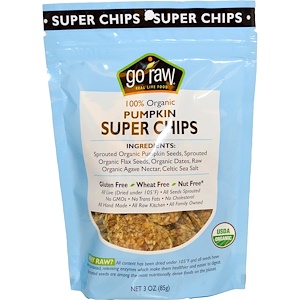 Отзывы о Го Ро, Organic Super Chips, Pumpkin, 3 oz (85 g)