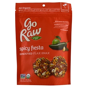 Го Ро, Organic Sprouted Flax Snax, Spicy Fiesta, 3 oz (85 g) отзывы