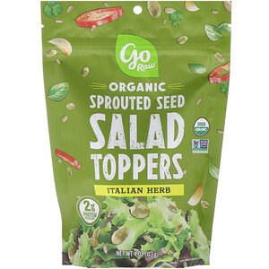 Отзывы о Го Ро, Organic, Sprouted Seed Salad Toppers, Italian Herb, 4 oz (113 g)