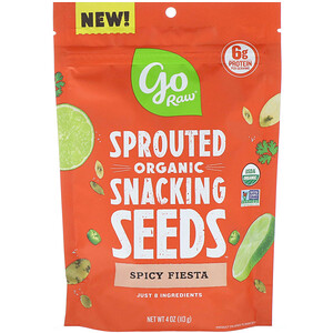 Отзывы о Го Ро, Organic, Sprouted Snacking Seeds, Spicy Fiesta, 4 oz (113 g)