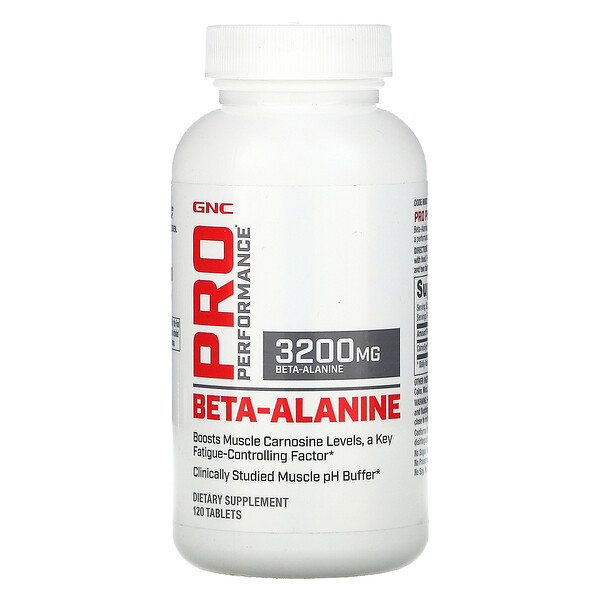 GNC‏, Beta-Alanine, 800 mg, 120 Tablets