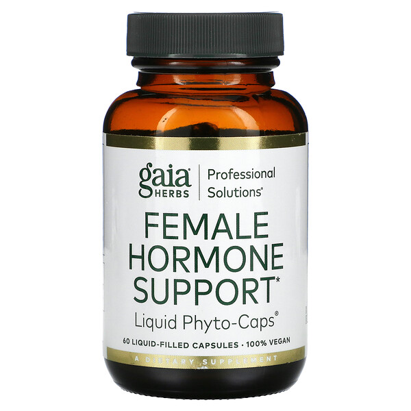 Поддержка женских гормонов, 60 заполненных жидкостью капсул