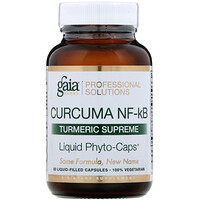 Куркума NF-kB Turmeric Supreme, 60 капсул, заполненных жидкостью - изображение