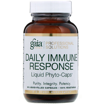 Gaia Herbs Professional Solutions Средство для укрепления иммунитета, 60 капсул, заполненных жидкостью