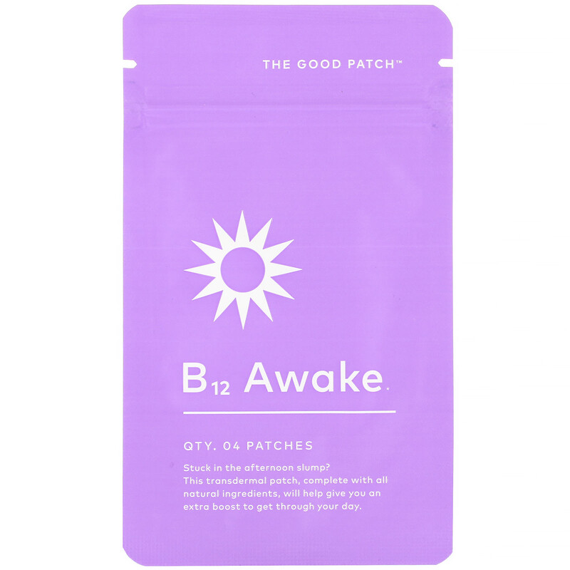 The Good Patch, B12 Awake, 4 Patches - iHerb