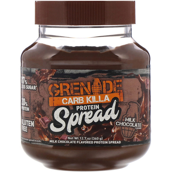 Grenade, Carb Killa Protein Spread, Milk Chocolate, 12.7 oz (360 g)