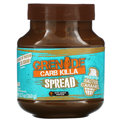Grenade Carb Killa, Protein Spread, Chocolate Chip Salted Caramel, 12.7 oz (360 g)