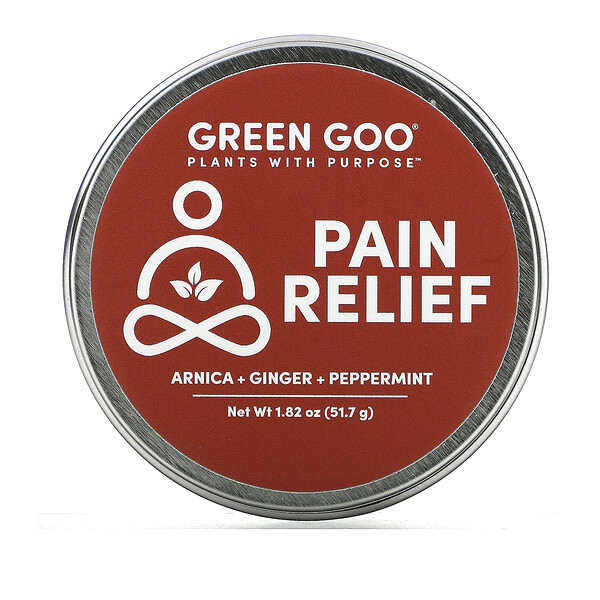 Green Goo‏, Pain Relief Salve, 1.82 oz (51.7 g)