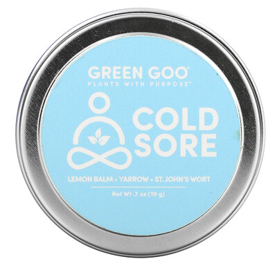 Green Goo Cold Sore Salve, .7 oz (19 g)