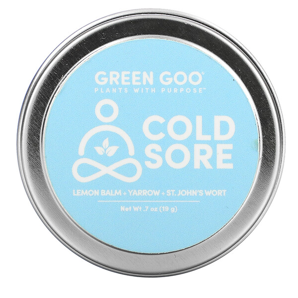 Green Goo‏, Cold Sore Salve, .7 oz (19 g)