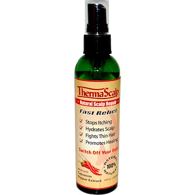 Купить ThermaScalp, Натуральное увлажняющее средство для кожи головы, 4 жидк. унц. (120 мл)
