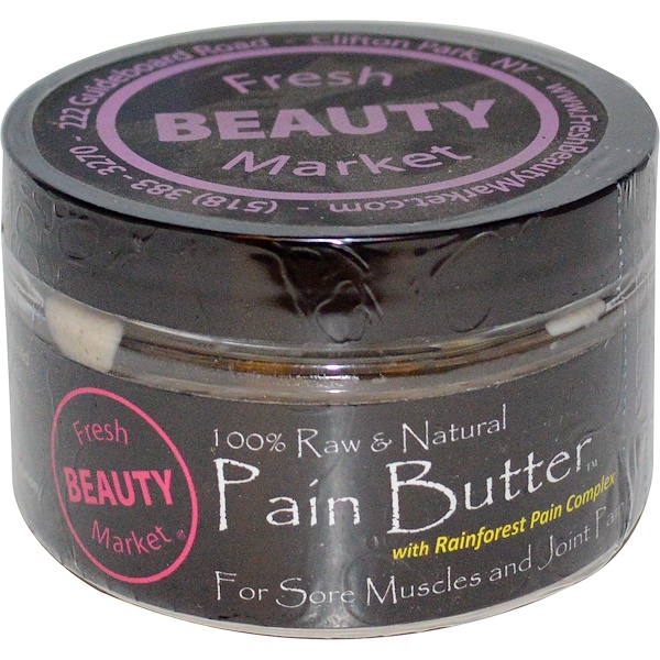 Greensations, Fresh Beauty Market, Pain Butter, 4 oz (Discontinued Item) 