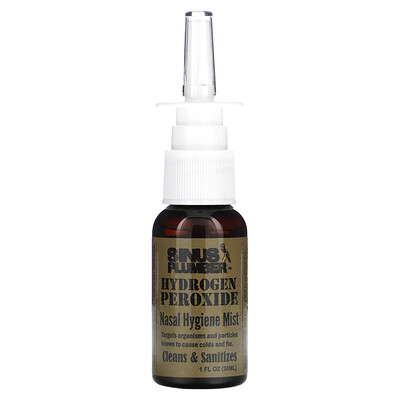 

Greensations Sinus Plumber Hydrogen Peroxide Nasal Hygiene Mist 1 fl oz (30 ml)