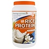 Growing Naturals, Organic Rice Protein, Brown Rice Protein Powder, Vanilla Blast, 2.05 lbs (930 g)