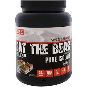 Eat the Bear, Grizzly Protein, Pure Isolate, Mint Chocolate, 2 lbs (908 g)