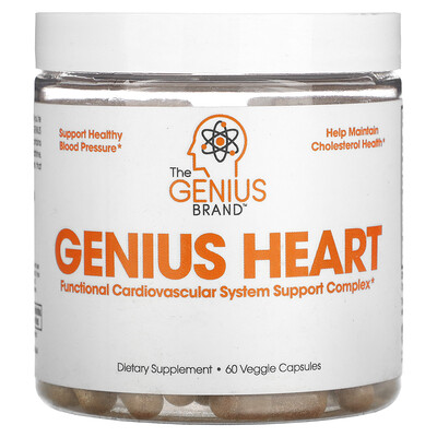 

The Genius Brand Genius Heart, 60 растительных капсул