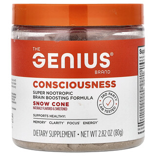The Genius Brand, Consciousness, Snow Cone, 80 g
