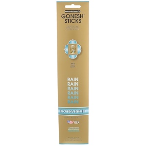 Отзывы о Gonesh, Extra Rich Incense Sticks, Rain, 20 Sticks