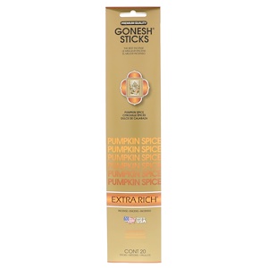 Отзывы о Gonesh, Extra Rich Incense Sticks, Pumpkin Spice, 20 Sticks