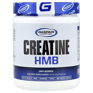 Gaspari Nutrition, Creatine HMB, Unflavored, 225 g