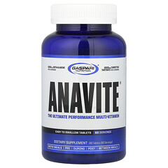 ANAVITE, мультивітаміни для спортсменів, 180 таблеток