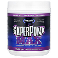 SuperPump（スーパーパンプ）マックス、グレープクーラー、640g（1.41