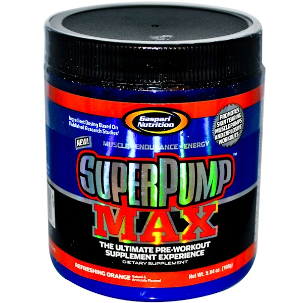 Gaspari Nutrition, SuperPump Max, The Ultimate PreWorkout