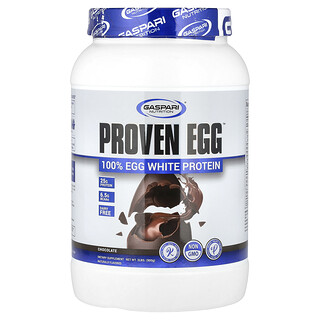 Gaspari Nutrition, Proven Egg™, 100% Eiklarprotein, Schokolade, 900 g (2 lbs.)