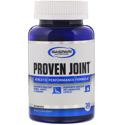 Gaspari Nutrition Proven Joint, формула для повышения выносливости во время тренировок, 90 таблеток