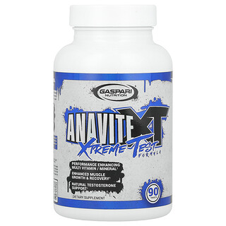 Gaspari Nutrition, Anavite Xtreme Test Formula, 90 de tablete