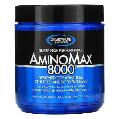 Gaspari Nutrition AminoMax 8000 комплекс для физически активных людей 325 таблеток