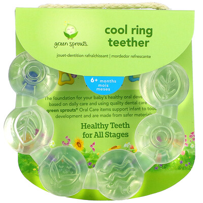 Green Sprouts Cooling Teether, Clear